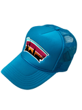 TEAL TRUCKER HAT