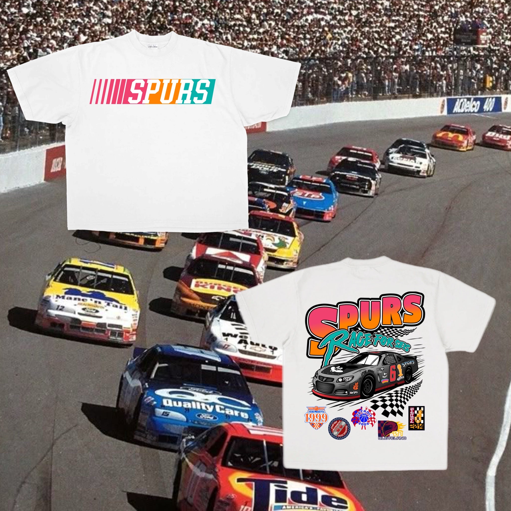 RACE FOR SEIS  (white)