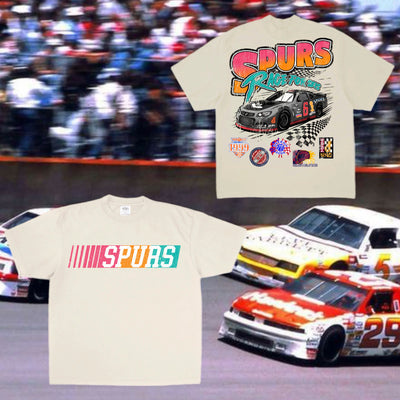 RACE FOR SEIS (off white distressed )