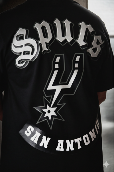 SPURS LETTERMAN BLACK