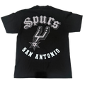 SPURS LETTERMAN BLACK