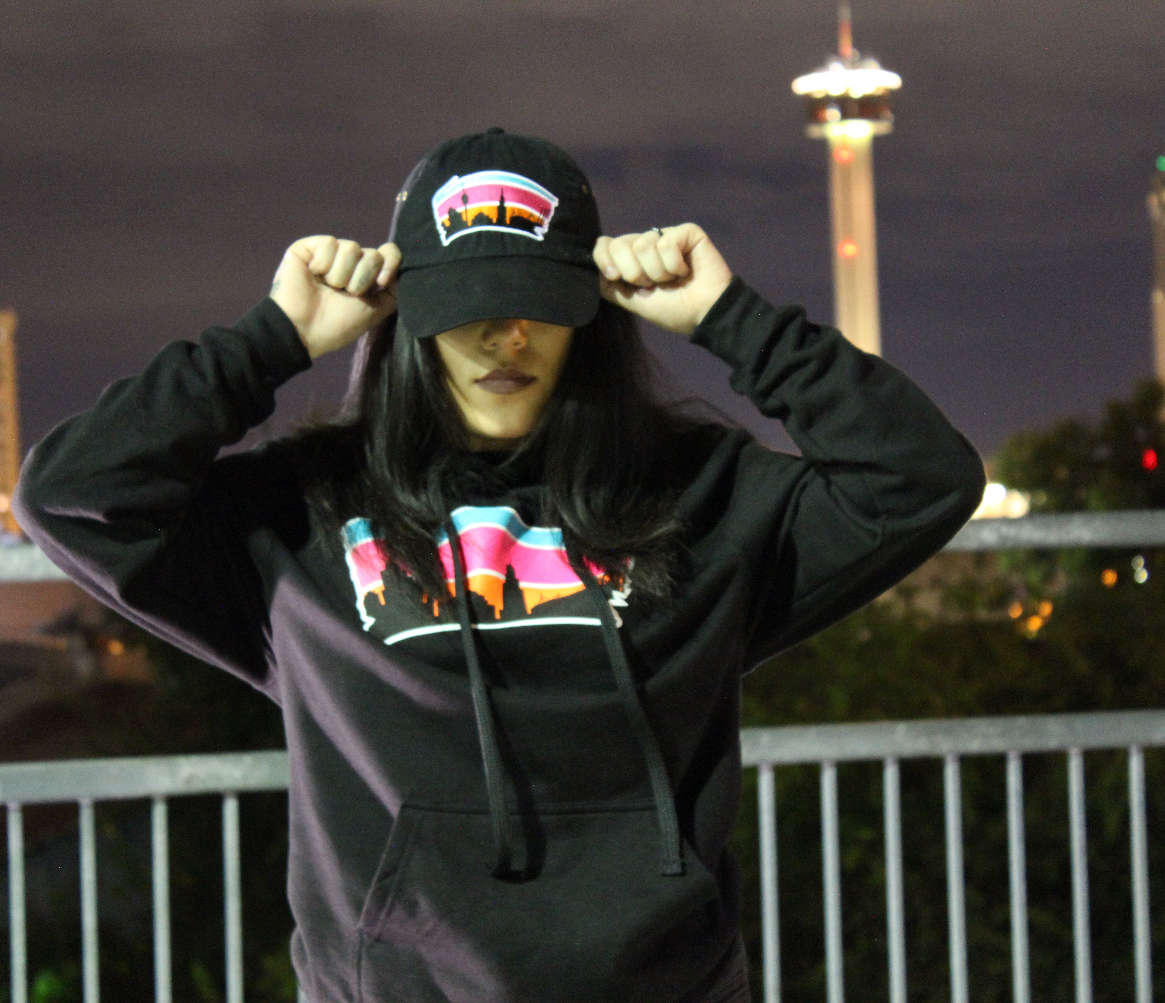 BLACK HOODIE